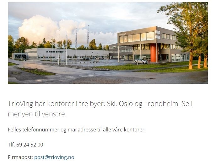 Trioving trondheim Trioving trondheim